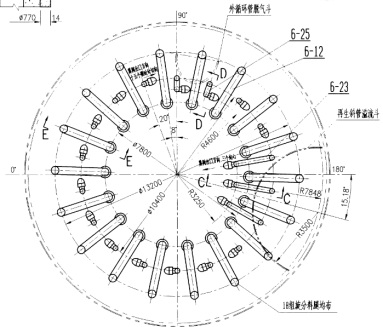 翼閥上設置帶桿卡箍